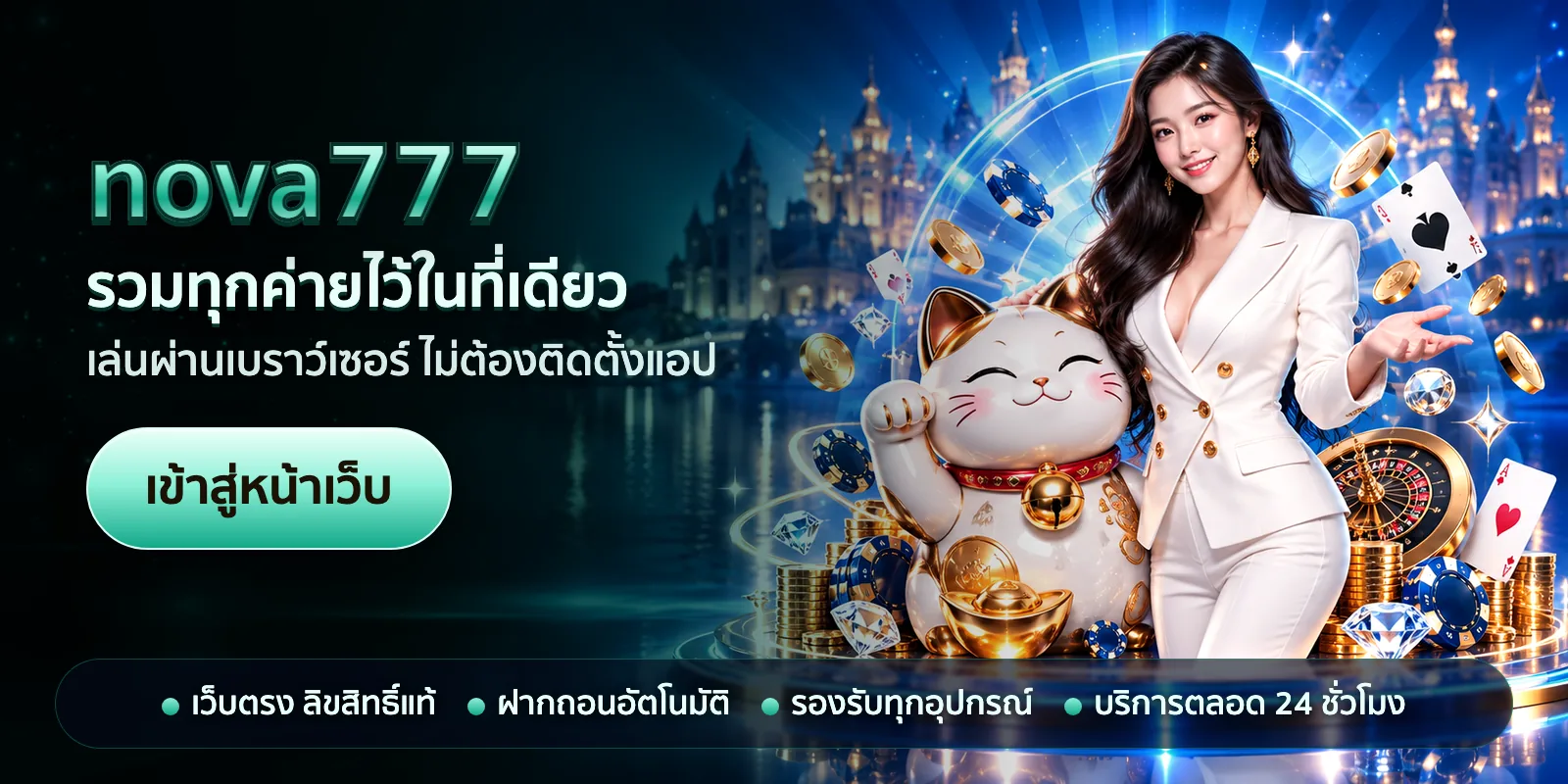 ภาพหัวเรื่องของ nova777 ชุดที่ 1 — รวมทุกค่ายไว้ในที่เดียว